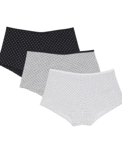 Pantys mit Punkten 3er-Pack, Janina-KiK Onlineshop Discount