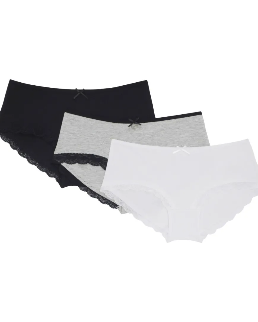 Pantys mit Schleifchen 3er-Pack, Janina-KiK Onlineshop Shop
