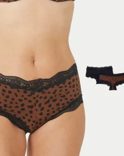 Pantys mit Spitze 2er-Pack, Janina-KiK Onlineshop Clearance