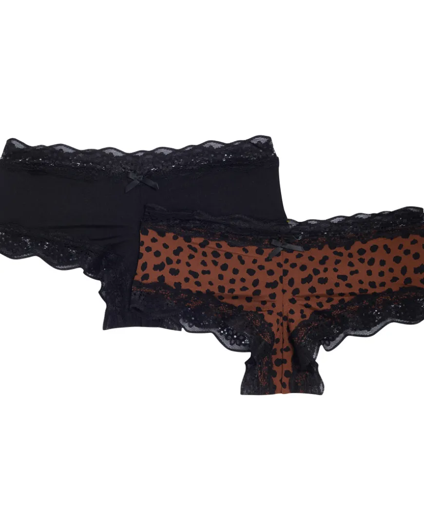 Pantys mit Spitze 2er-Pack, Janina-KiK Onlineshop Clearance
