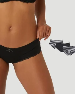 Pantys mit Spitzendetails 3er-Pack, Janina-KiK Onlineshop Cheap