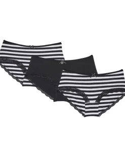 Pantys mit Spitzendetails 3er-Pack, Janina-KiK Onlineshop Cheap
