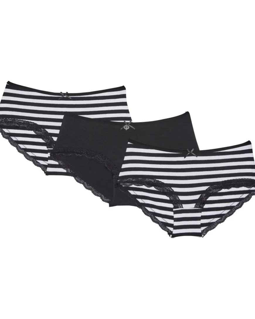 Pantys mit Spitzendetails 3er-Pack, Janina-KiK Onlineshop Cheap