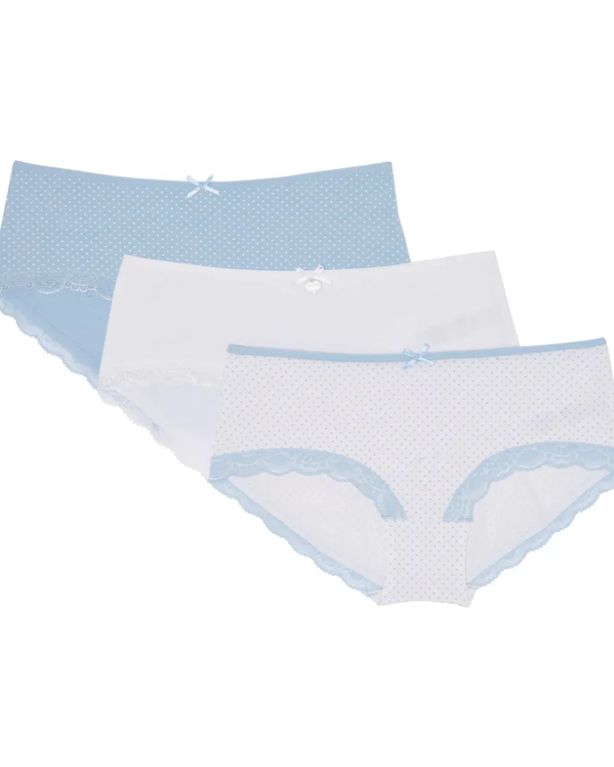Pantys mit Spitzendetails 3er-Pack, Janina-KiK Onlineshop Online