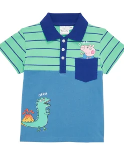 Peppa Pig Poloshirt Peppa Pig, Knopfleiste-KiK Onlineshop Hot