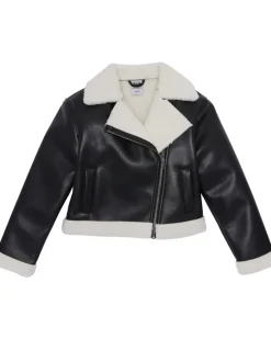 Pilotenjacke in Kunstlederoptik Y.F.K., Teddyfell-KiK Onlineshop Outlet