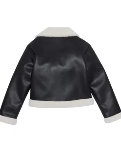 Pilotenjacke in Kunstlederoptik Y.F.K., Teddyfell-KiK Onlineshop Outlet