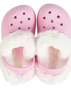 Pinke Clogs gefüttert-KiK Onlineshop Outlet