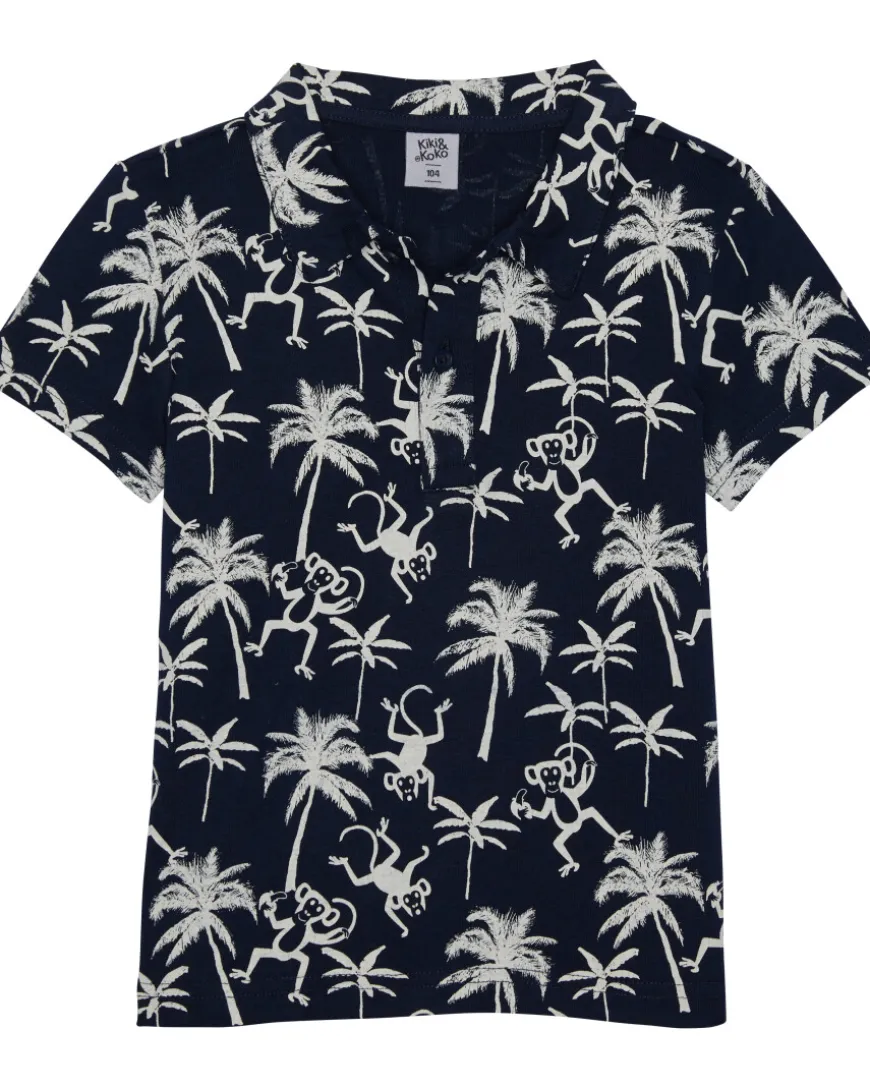 Poloshirt Affen Kiki & Koko, Knopfleiste-KiK Onlineshop Best Sale