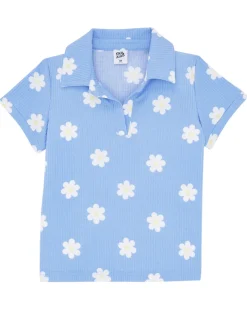 Poloshirt Blumen Kiki & Koko, gerippt-KiK Onlineshop Discount