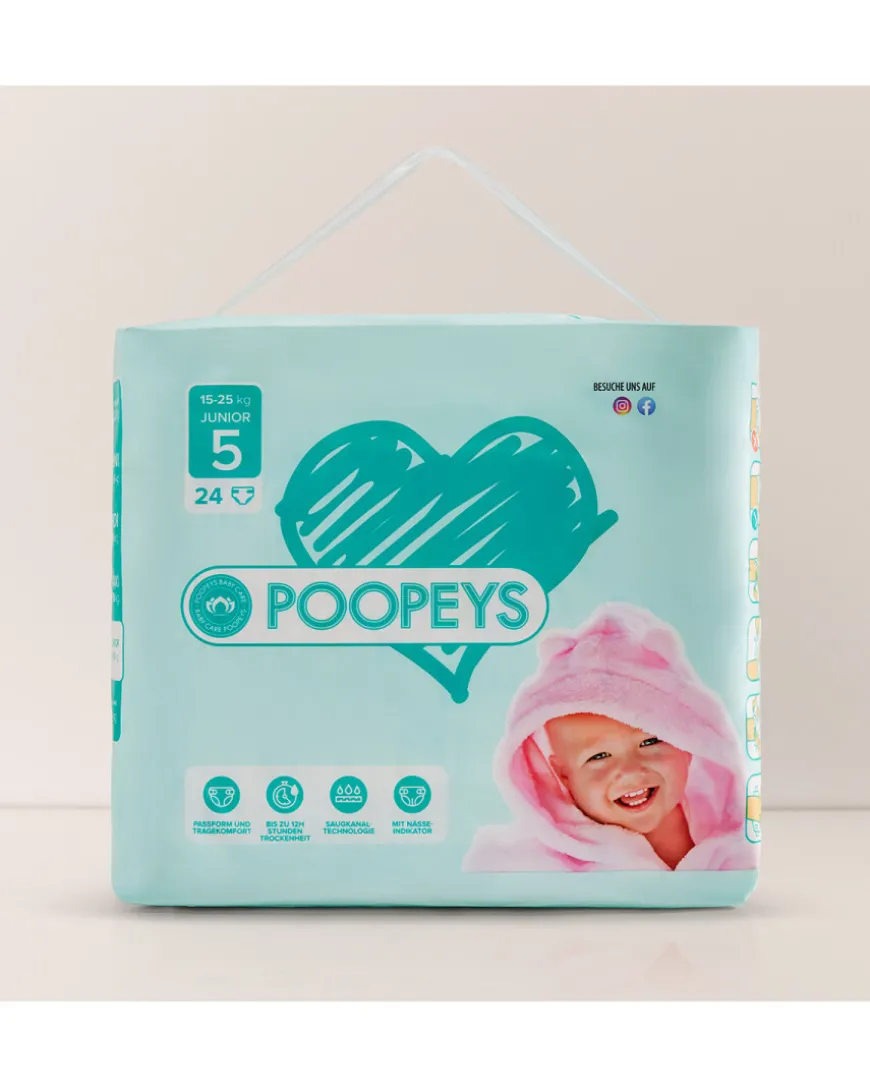 POOPEYS Windeln 24er-Pack, 15 – 25 kg-KiK Onlineshop New