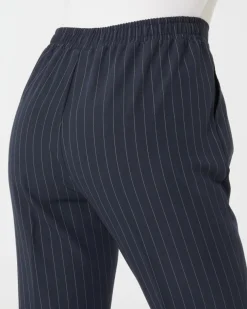 Pull-on-Hose mit Nadelstreifen Janina, teilelastischer Bund-KiK Onlineshop Hot