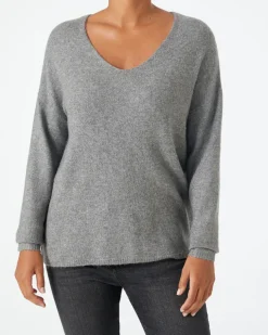 Pullover aus Feinstrick Janina, V-Ausschnitt-KiK Onlineshop Discount
