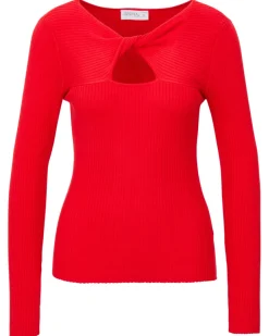 Pullover mit Knotendetail Janina, gerippt-KiK Onlineshop Hot