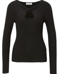Pullover mit Knotendetail Janina, gerippt-KiK Onlineshop Discount