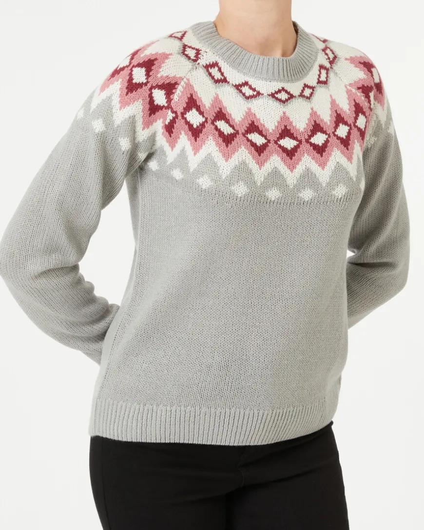 Pullover Norwegermuster Janina, Rippbündchen-KiK Onlineshop Cheap