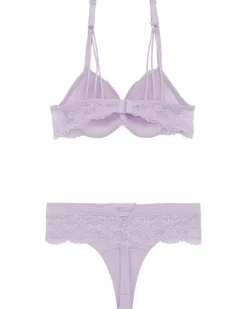 Push-up-BH + String Janina, Strasssteine-KiK Onlineshop Discount