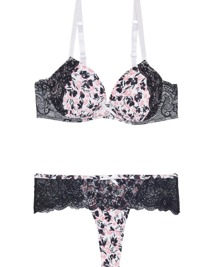 Push-up-BH + String Janina, 2-tlg. Set-KiK Onlineshop New