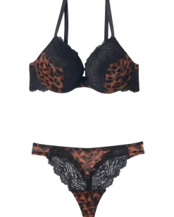 Push-up-BH + String Leo Janina, 2-tlg. Set-KiK Onlineshop Hot