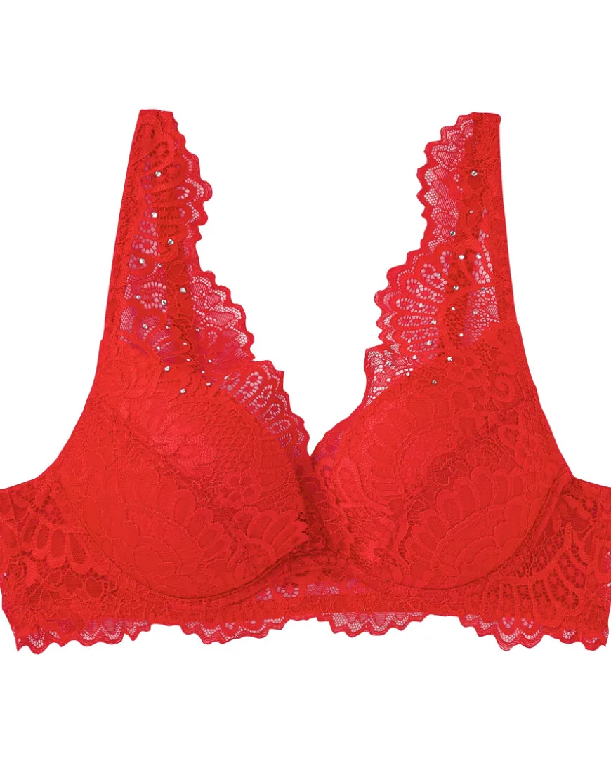 Push-up-BH mit Strasssteinen Janina, verstellbare Träger-KiK Onlineshop Flash Sale