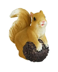 Putziges Deko-Eichhörnchen ca. 14 x 9 x 15,5 cm-KiK Onlineshop Best Sale