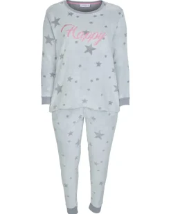 Pyjama mit Rippbündchen 2-tlg. Set-KiK Onlineshop Outlet