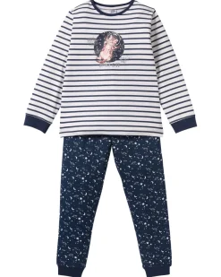 Pyjama mit Rippbündchen verschiedene Designs, 2-tlg. Set-KiK Onlineshop Cheap