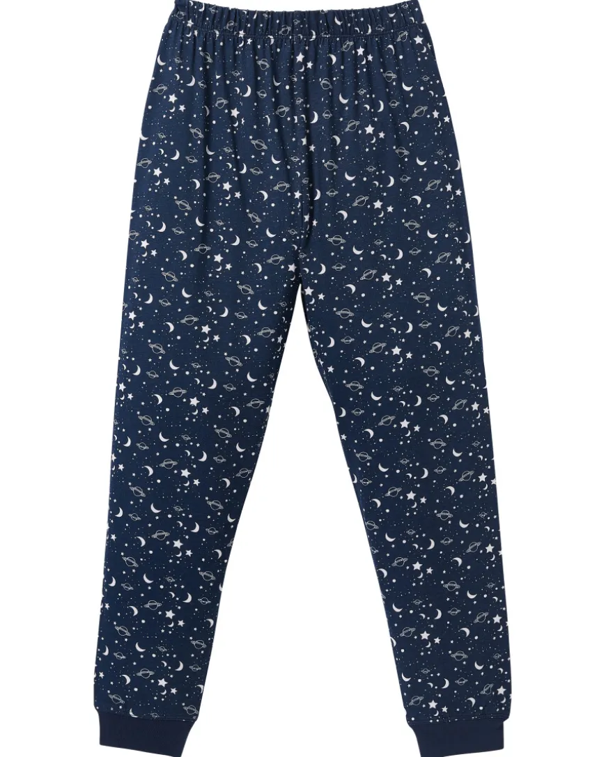Pyjama mit Rippbündchen verschiedene Designs, 2-tlg. Set-KiK Onlineshop Cheap