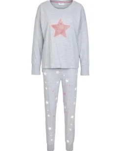 Pyjama mit Sternen Janina, 2-tlg. Set-KiK Onlineshop Hot