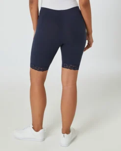 Radlerhose mit Spitze Janina, elastischer Bund-KiK Onlineshop Clearance
