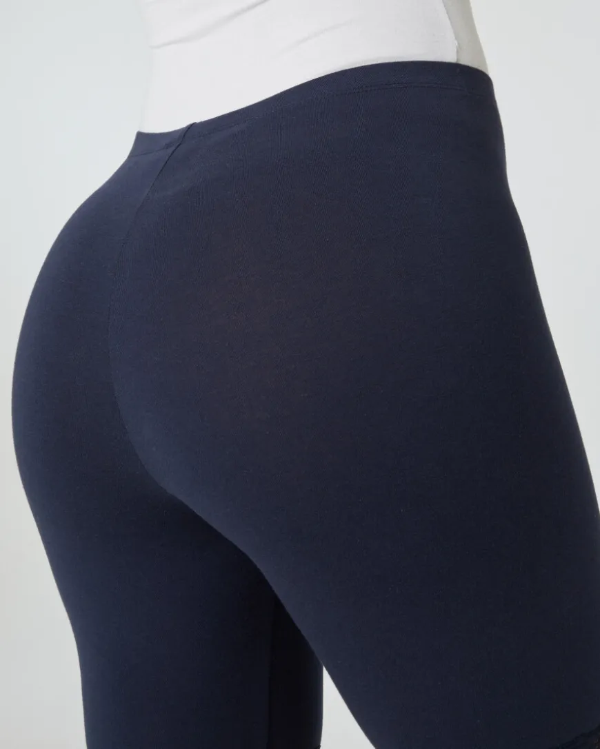Radlerhose mit Spitze Janina, elastischer Bund-KiK Onlineshop Clearance