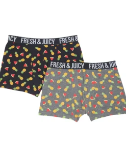 Retro Boxershorts 2er-Pack, X-Mail, verschiedene Designs-KiK Onlineshop Clearance