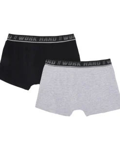 Retro Boxershorts mit Schriftzug 2er-Pack, X-Mail-KiK Onlineshop Cheap
