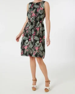 Ärmelloses Kleid Janina, elastischer Taillenbund-KiK Onlineshop Online