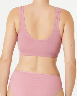 Rosa Bustier Ergee, gerippt-KiK Onlineshop Best Sale