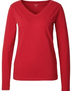 es Langarmshirt Janina, V-Ausschnitt-KiK Onlineshop Outlet