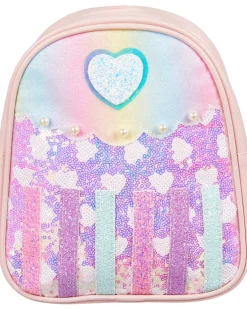 Rucksack Herz mit Perlen und Pailletten-KiK Onlineshop Discount