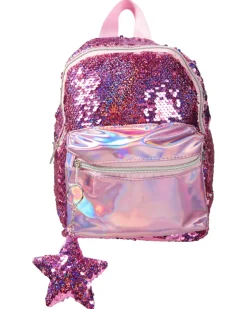 Rucksack mit Wendepailletten verstellbare Gurte-KiK Onlineshop Store