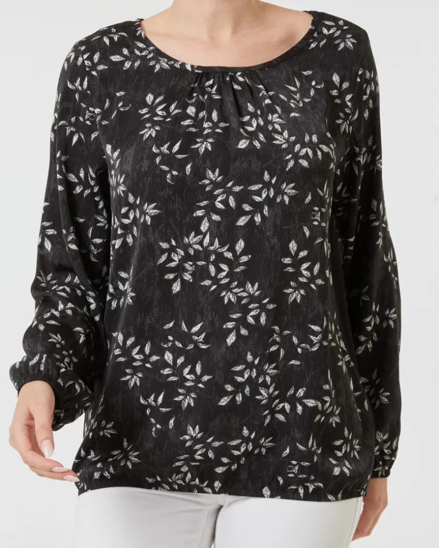 Schicke Bluse Janina, Rundhalsausschnitt-KiK Onlineshop Store