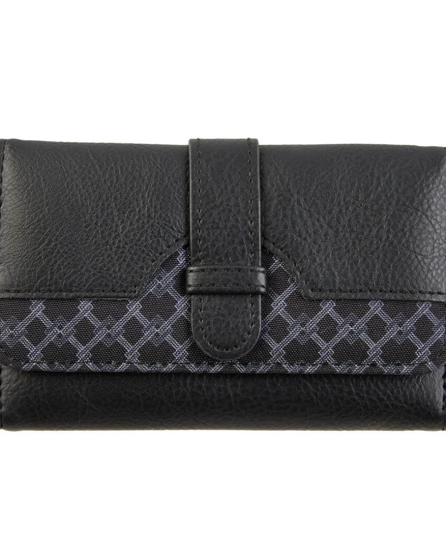 Schicke Geldbörse Janina, verschiedene Designs, für 8 Karten-KiK Onlineshop Store