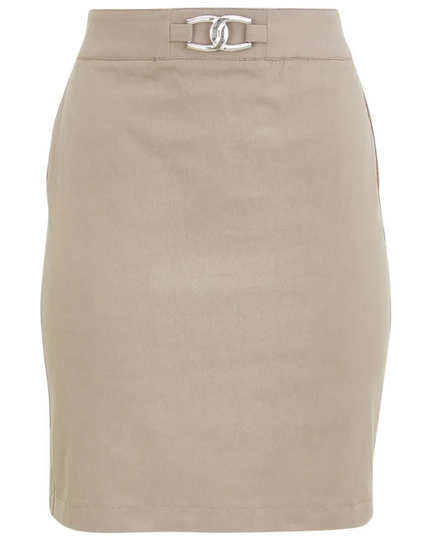Schicker Midirock Janina, mit Schnalle-KiK Onlineshop Fashion