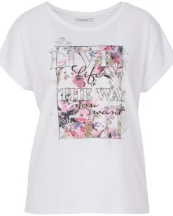 Schickes T-Shirt Janina, Rundhalsausschnitt-KiK Onlineshop Clearance