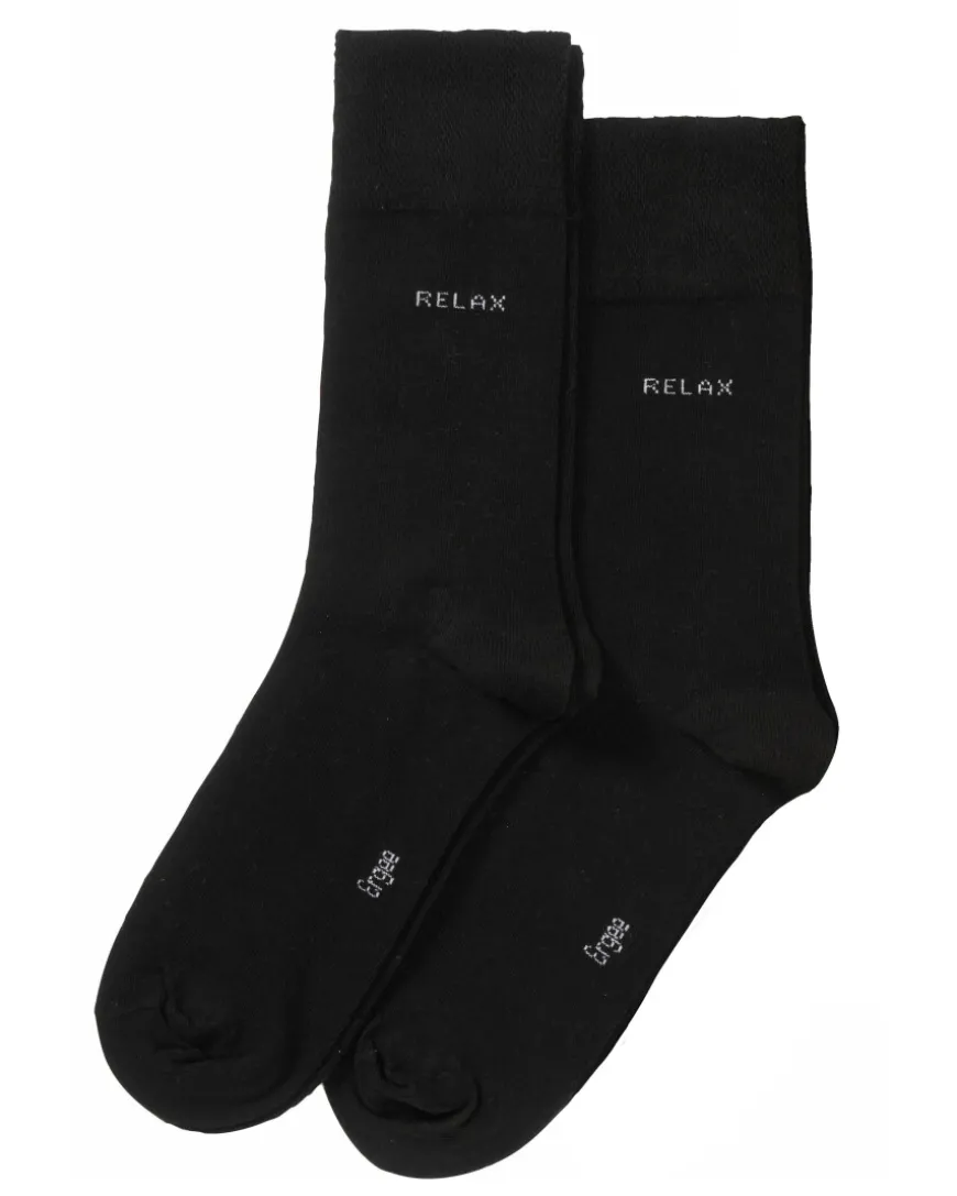 Schlichte Relaxsocken 2er-Pack, Ergee-KiK Onlineshop Outlet