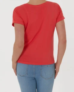 Schlichtes T-Shirt Janina, Rundhalsausschnitt-KiK Onlineshop Cheap