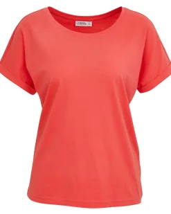 Schlichtes T-Shirt Janina, Rundhalsausschnitt-KiK Onlineshop Cheap