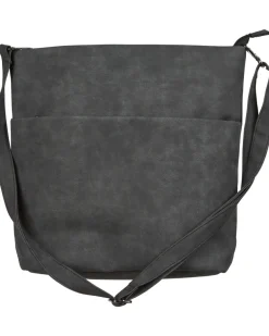 Schultertasche in Wildlederoptik Janina, ca. 34 x 10,5 x 33 cm-KiK Onlineshop Outlet