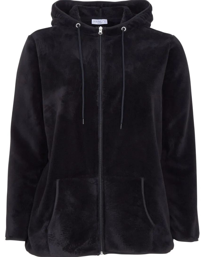 e Fleecejacke Janina curved, Kapuze-KiK Onlineshop Best
