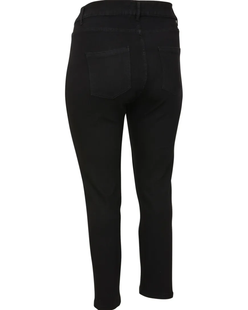 Schwarze Jeggings elastischer Bund-KiK Onlineshop Best Sale