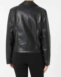 e Kunstlederjacke Janina, Biker-Style-KiK Onlineshop Best