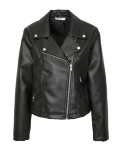 e Kunstlederjacke Janina, Biker-Style-KiK Onlineshop Best